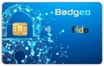 Badgeo FIDO2 smart card voor FIDO2 en FIDO U2F