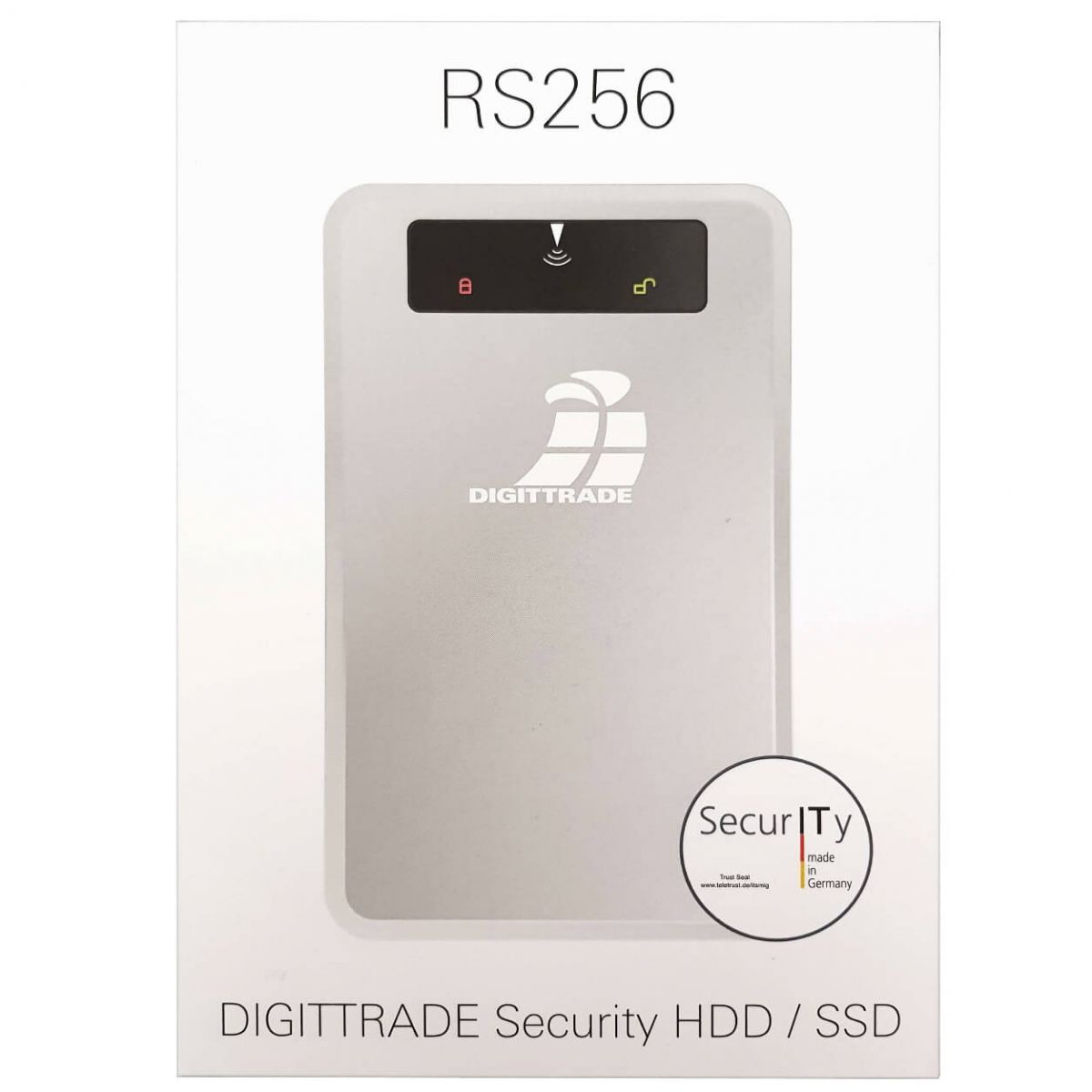 digittrade rs256 2 tb externe hdd met rfid security