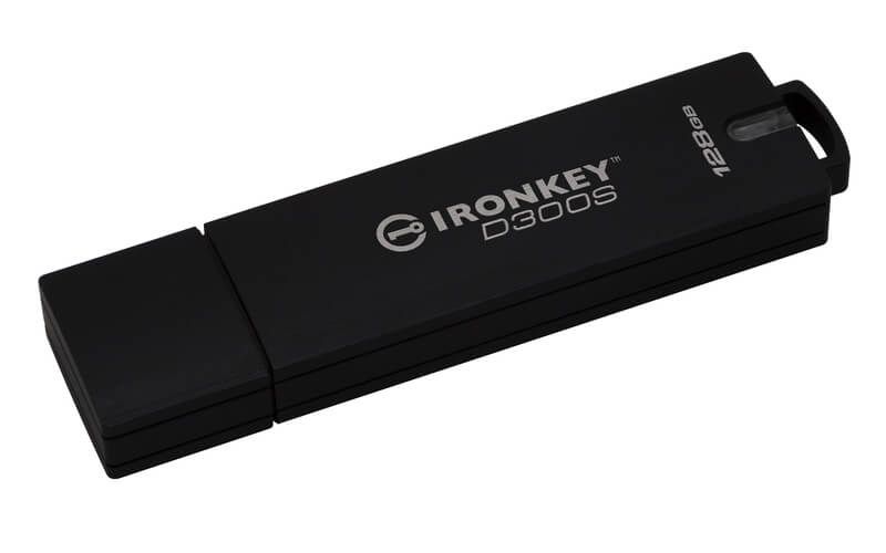 ironkey d300s 128gb usbstick with password
