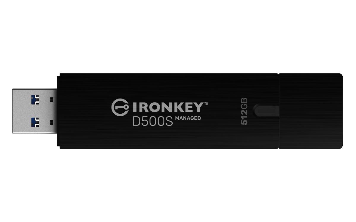 ironkey d500s 512gb usbstick met wachtwoord