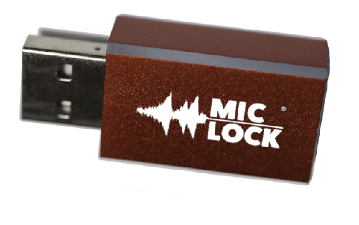 Mic-Lock USB-A to USB-A Secure Charger - Rood