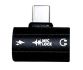 Mic-Lock USB-C Microfoon Blocker SoundPass Veilige Oplader - Zwart