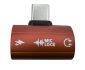 Mic-Lock USB-C Microphone Blocker SoundPass Secure Charger - Red