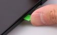 Micro SD Port Lock Lock Key Mini Groen