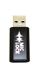Mic-Lock USB-A to USB-A Secure Charger - Black