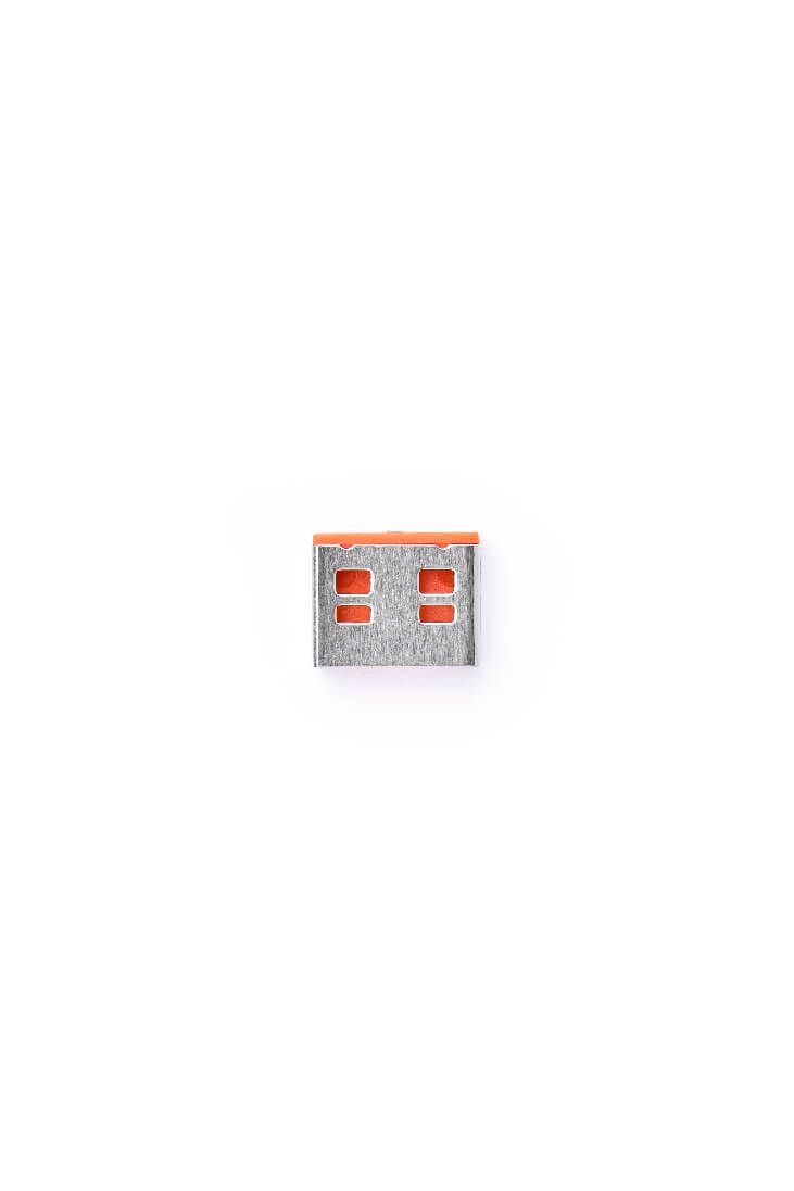 smart keeper essential usba port lock oranje lock key basic oranje